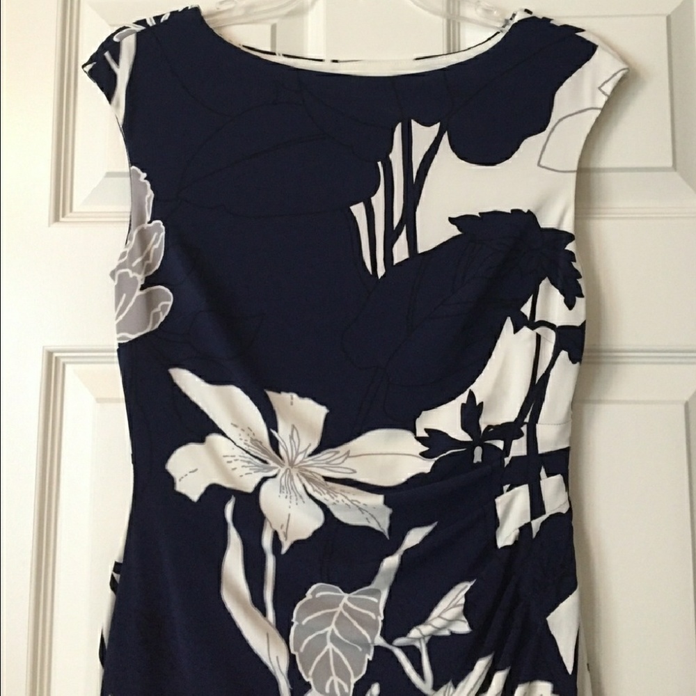 Ralph Lauren classic black and white dress